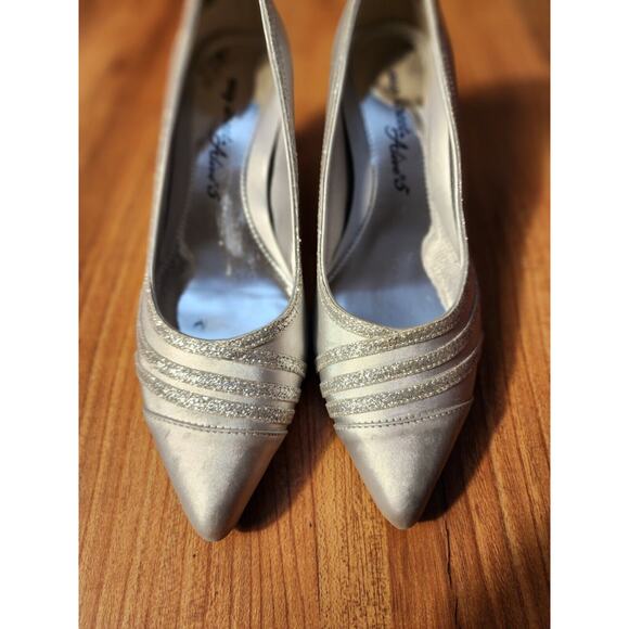 Easy Street Alive 5 Dance Flex Heels Size 7.5 W *flaws - Picture 7 of 13